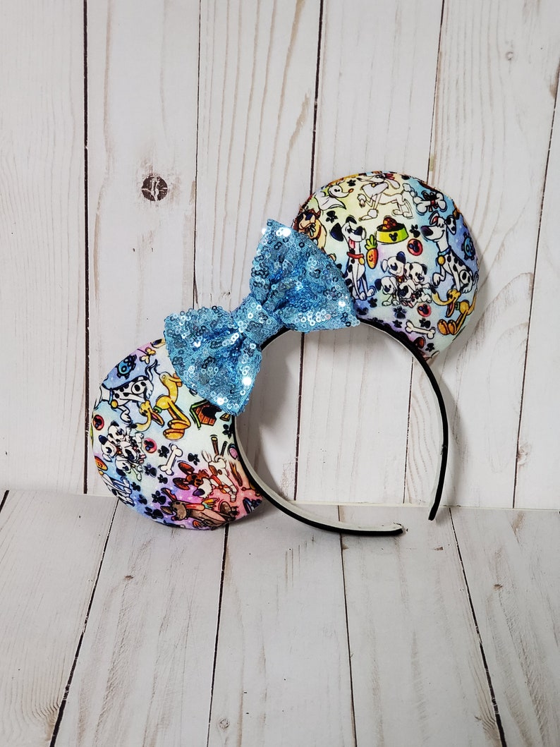 Disney Dog Sketch Inspired Mouse Ears Mickey Ears Disney Aqua