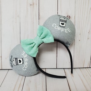 But First Coffee Mouse Ears, Mickey Ears, Disney Ears, Coffee Ears, Starbucks