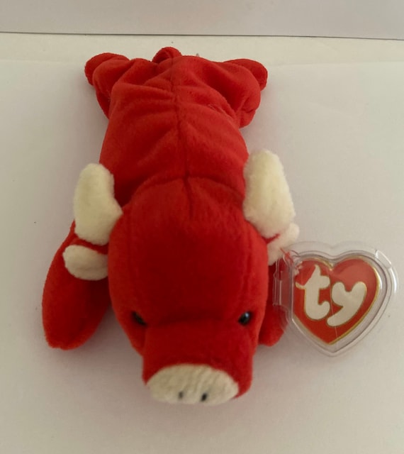 ty beanie baby snort 1995