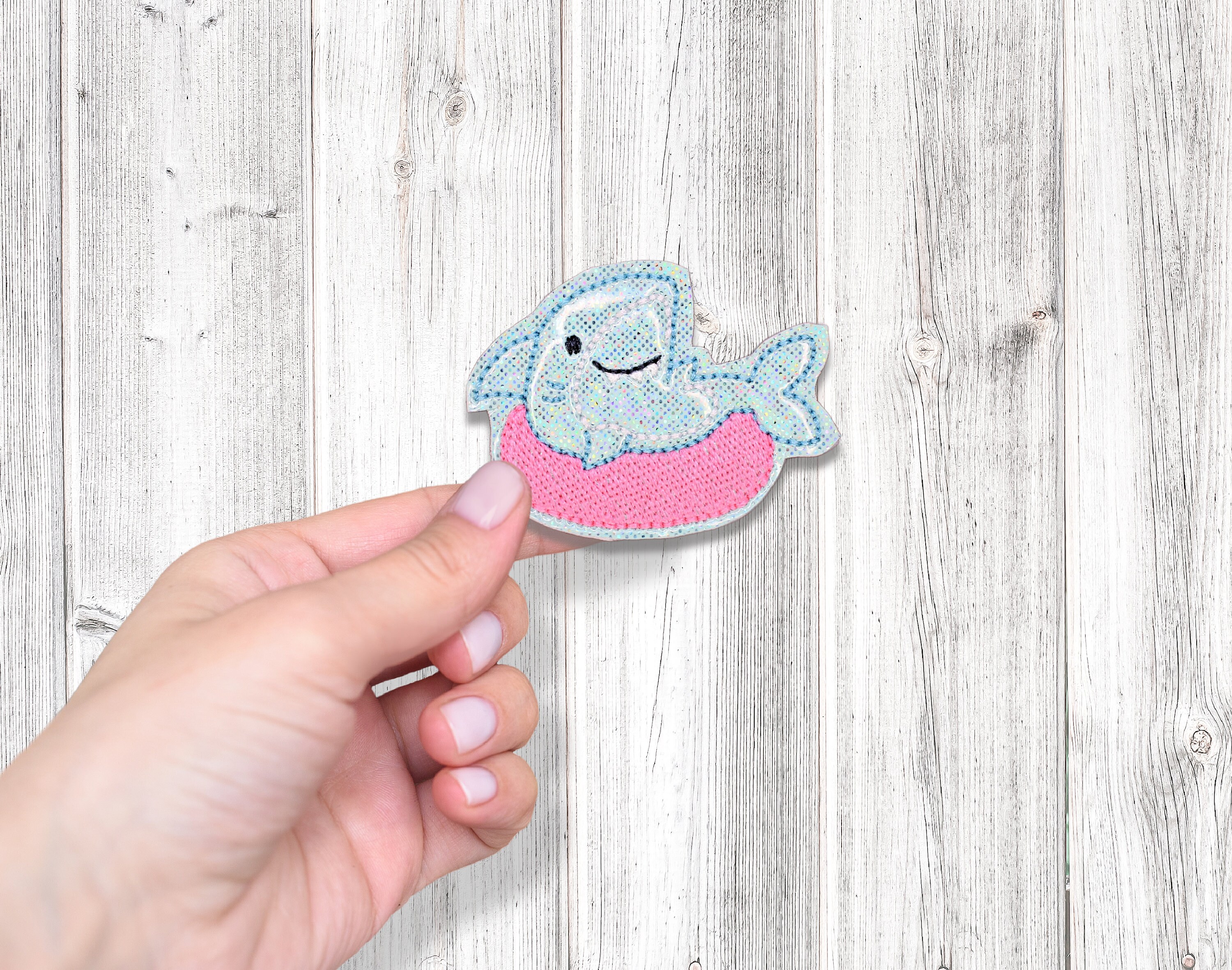 1.75, 2, 3 Inch Pool Shark Cute floating shark Feltie Embroidery Files includes 4x4, 5x7 Single, Grouped/Sorted. INSTANT DOWNLOAD