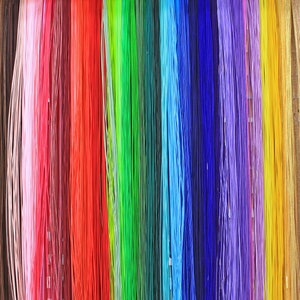 Mizuhiki Pink+purple colors, Paper strings, mizuhiki 9colors×5=45strings, japanese cord, rayon wrap image 7