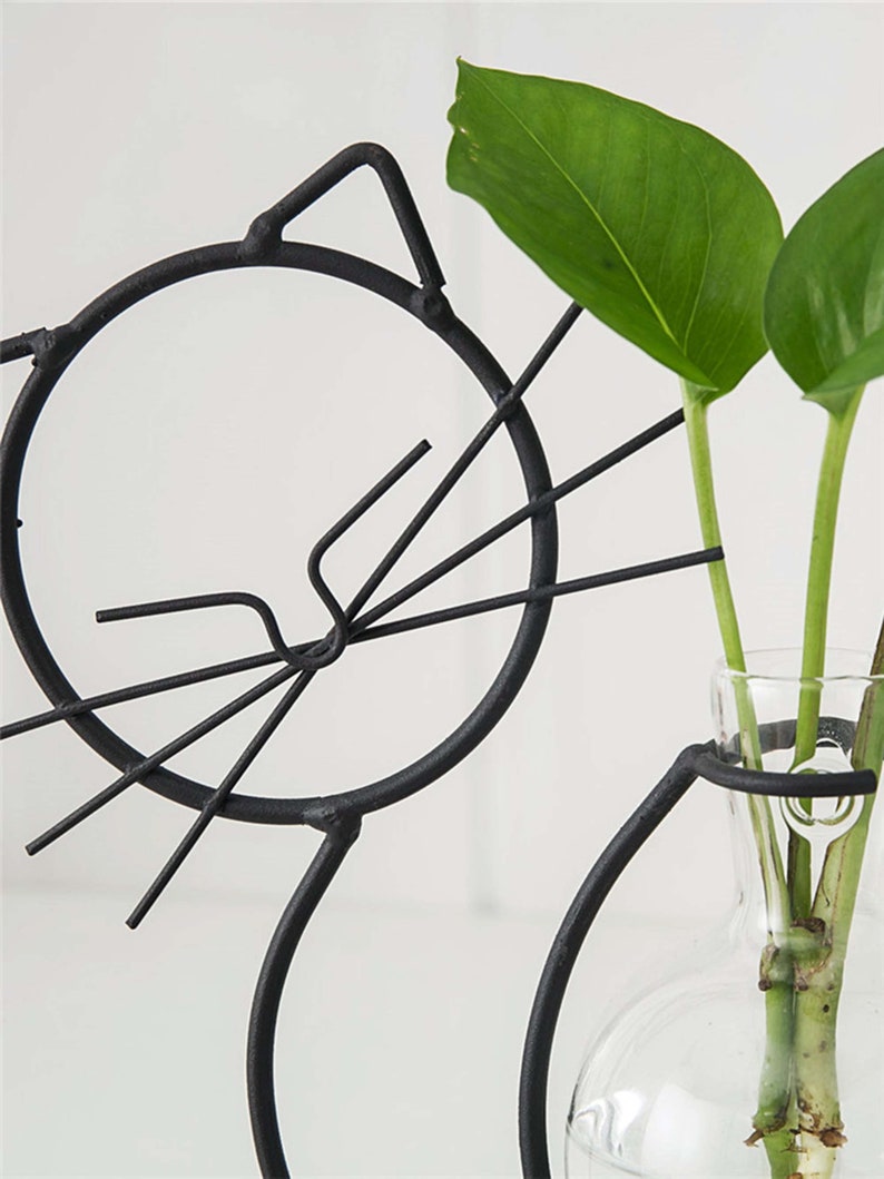 Succulent Pot Hydroponic Vase Decoration Glass Planters Round Etsy