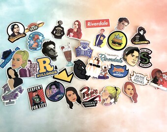 Riverdale Stickers Stranger Things Sticker Computer Sticker Stranger Things Wallpaper