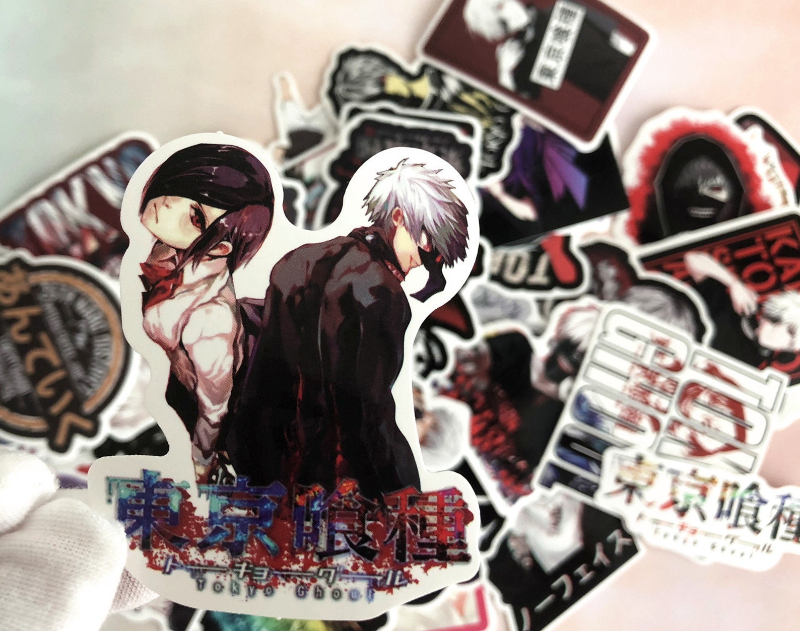 50Pcs Tokyo Ghoul Anime stickers packVinyl stickersLaptop Etsy