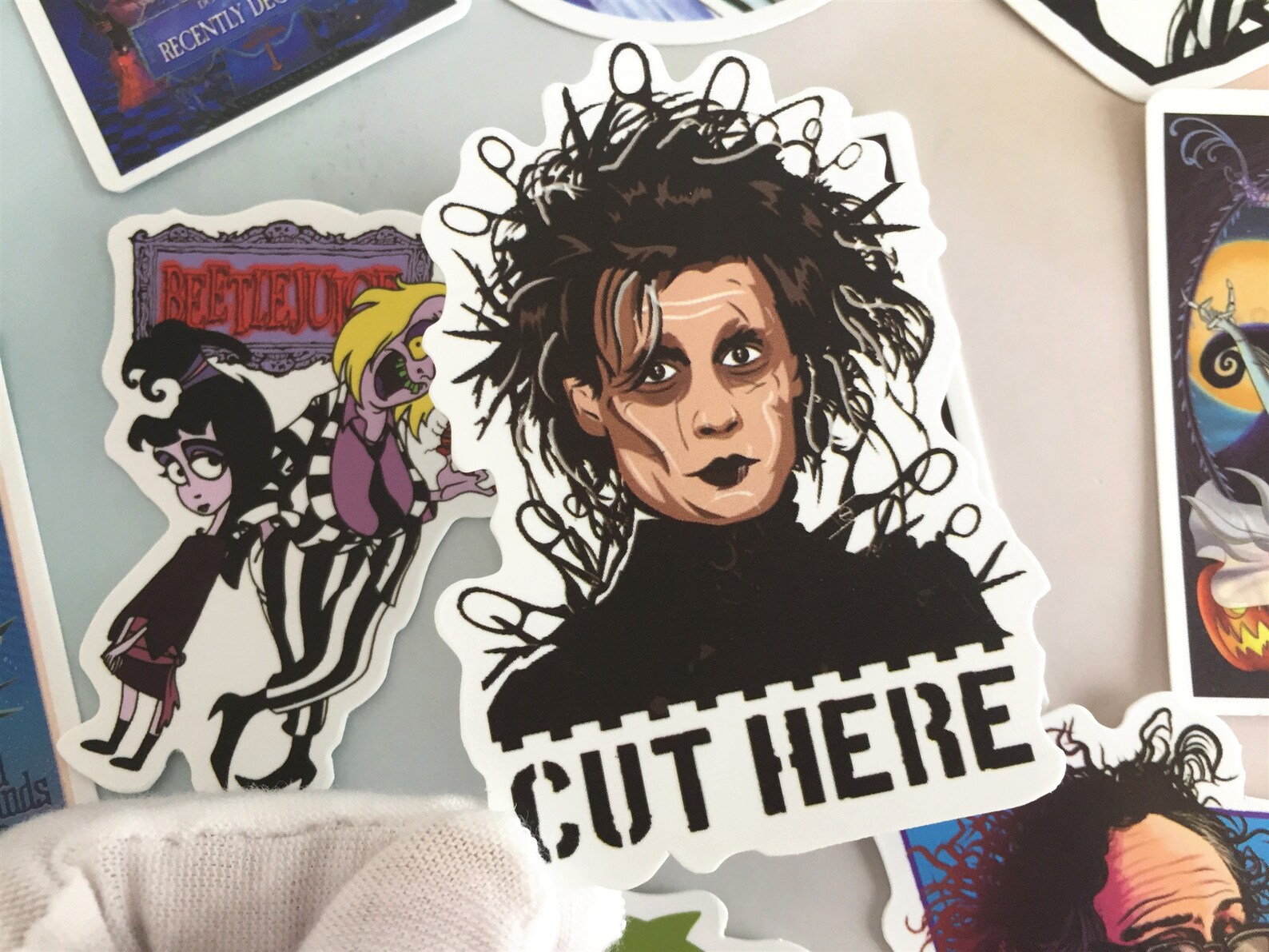 50Pcs Tim Burton stickers packVinyl stickersLaptop Etsy