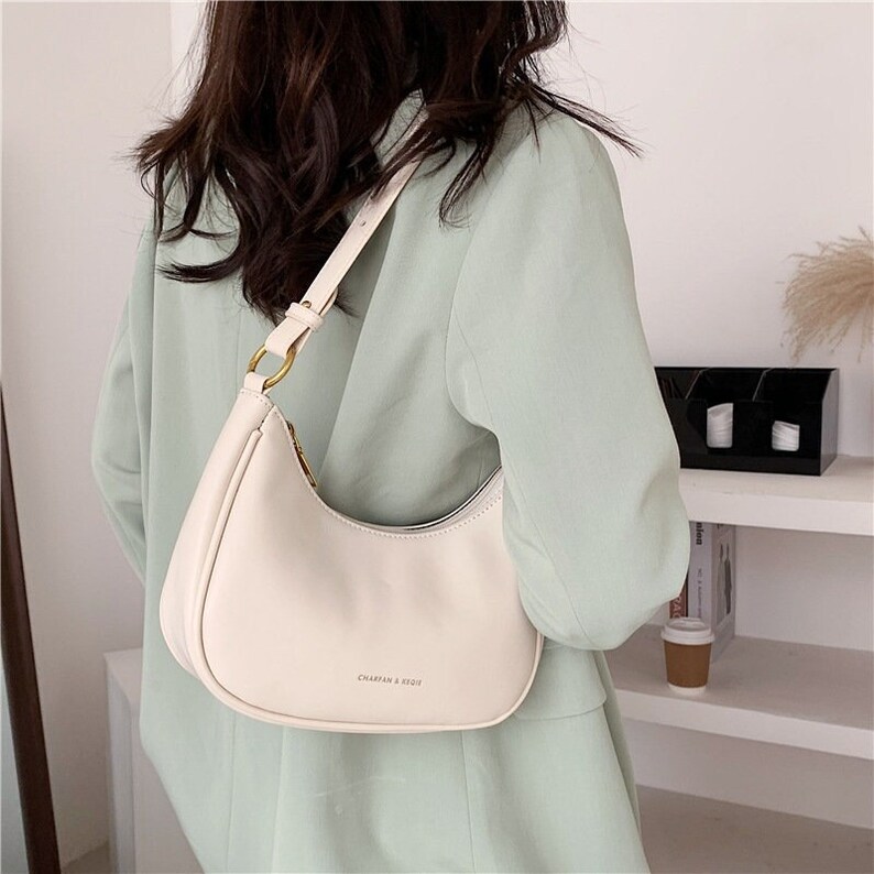 Spring Casual Leather Crossbody BagShopping BagHandbagWomen image 1