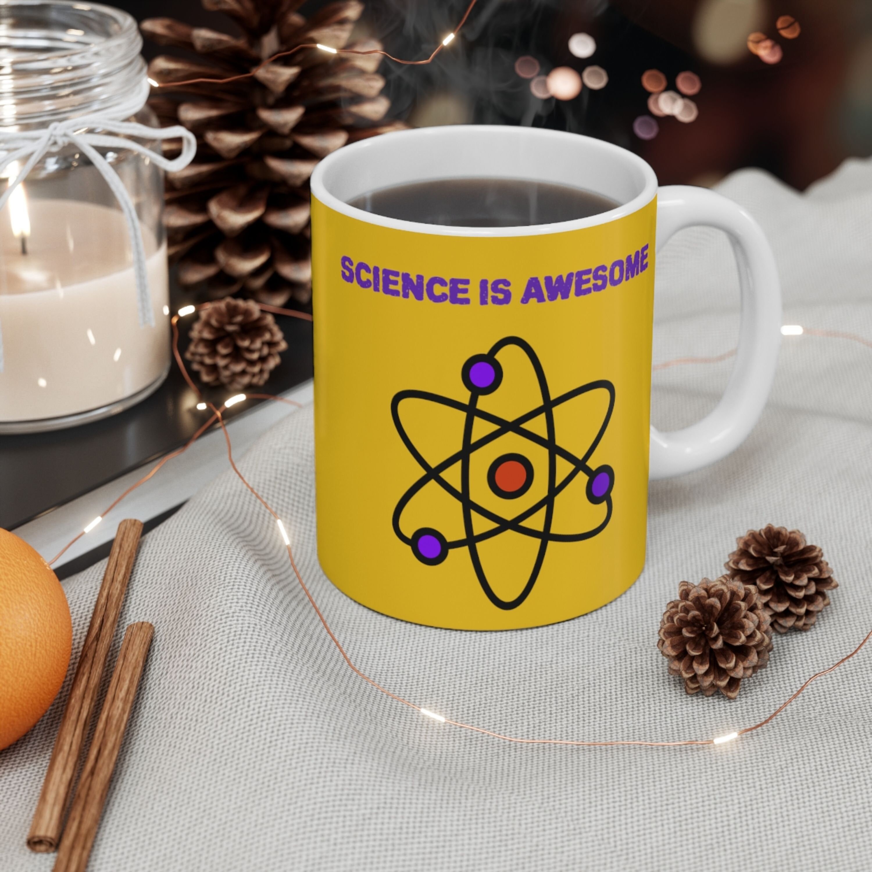 Science Mug Eat Pray Science Coffee Mug Best Science Gift Etsy UK