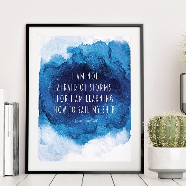 Not Afraid of Storms - Etsy