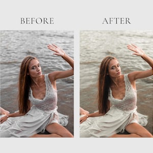 OLD MONEY STYLE Lightroom Presets, 10 Mobile & Desktop Presets, Luxury Retro Aesthetic, Fashion Editorial Inspired Look, Moody Photo Filter image 5