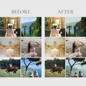 OLD MONEY STYLE Lightroom Presets, 10 Mobile & Desktop Presets, Luxury Retro Aesthetic, Fashion Editorial Inspired Look, Moody Photo Filter image 2