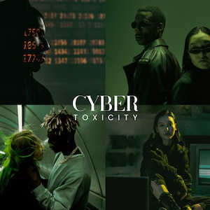 CYBER TOXICITY Lightroom Presets, 10 Mobile & Desktop Presets, Cyberpunk, Neon, Night, Dark Moody, Urban, City, Street, Tokyo, Cinematic