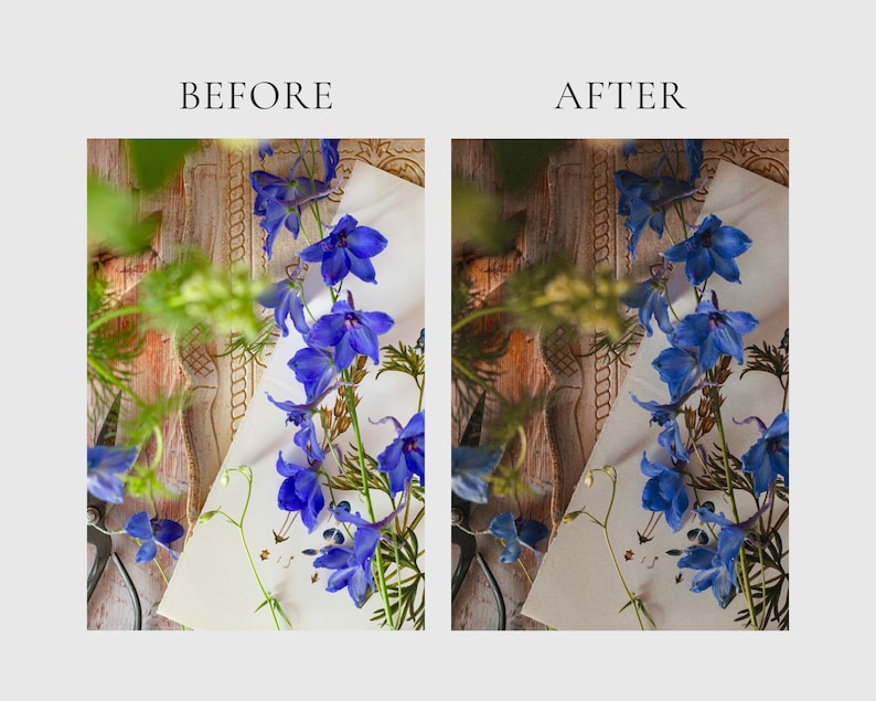 HERBAL APOTHECARY Lightroom Presets, 10 Mobile & Desktop Presets, Dark Cottagecore, Witchy Aesthetic, Natural Moody Witchcore Photo Filter image 8