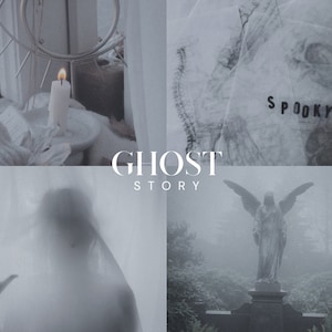 GHOST STORY Lightroom Presets, 10 Mobile & Desktop Presets, Gloomy, Halloween, Spooky, Horror, Gothic, Scary, Mysterious, Eerie, Foggy Look
