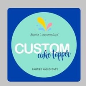 Custom cake topper / cake topper / personalised cake topper / Birthday