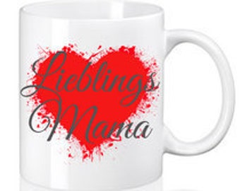 Tasse - Kaffeetasse - Lieblingsmama