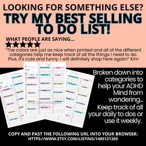 Bill Pay Calendar Printable | Monthly Organizer | Debt Tracker | Budget Planner PDF image 6