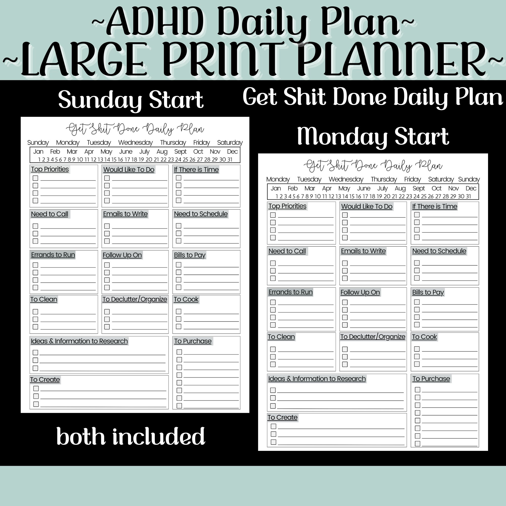 adhd-large-print-daily-planner-to-do-list-productivity-day-planner-work-day-planner-task-list-organization-list-etsy