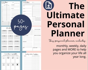 Planificador personal definitivo: Encartes diarios, semanales y mensuales (PDF)