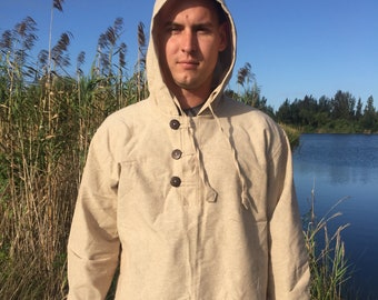 Hemp Hoodie | Hemp Jacket | Hemp Clothing | Mens Hemp Sweatshirt | Hemp Clothing Men | Organic Clothing | Men Hoodie Pullover