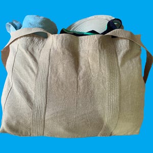 Hemp Totebag, Hemp Shopping Bag, Hemp Farmers Market Bag, 100% Hemp