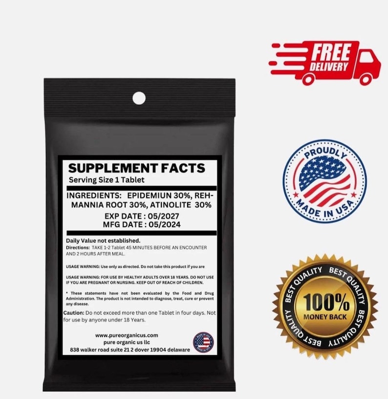 Gator Chomp Male Energy Supplement Pills – Natural Male Enhancement Softgels afbeelding 2