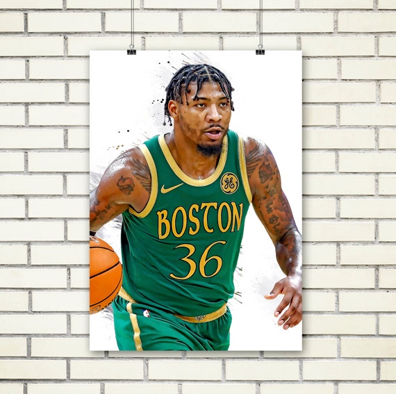 OO MARCUS SMART BOSTON CELTICS 8X10 SPORTS ACTION PHOTO