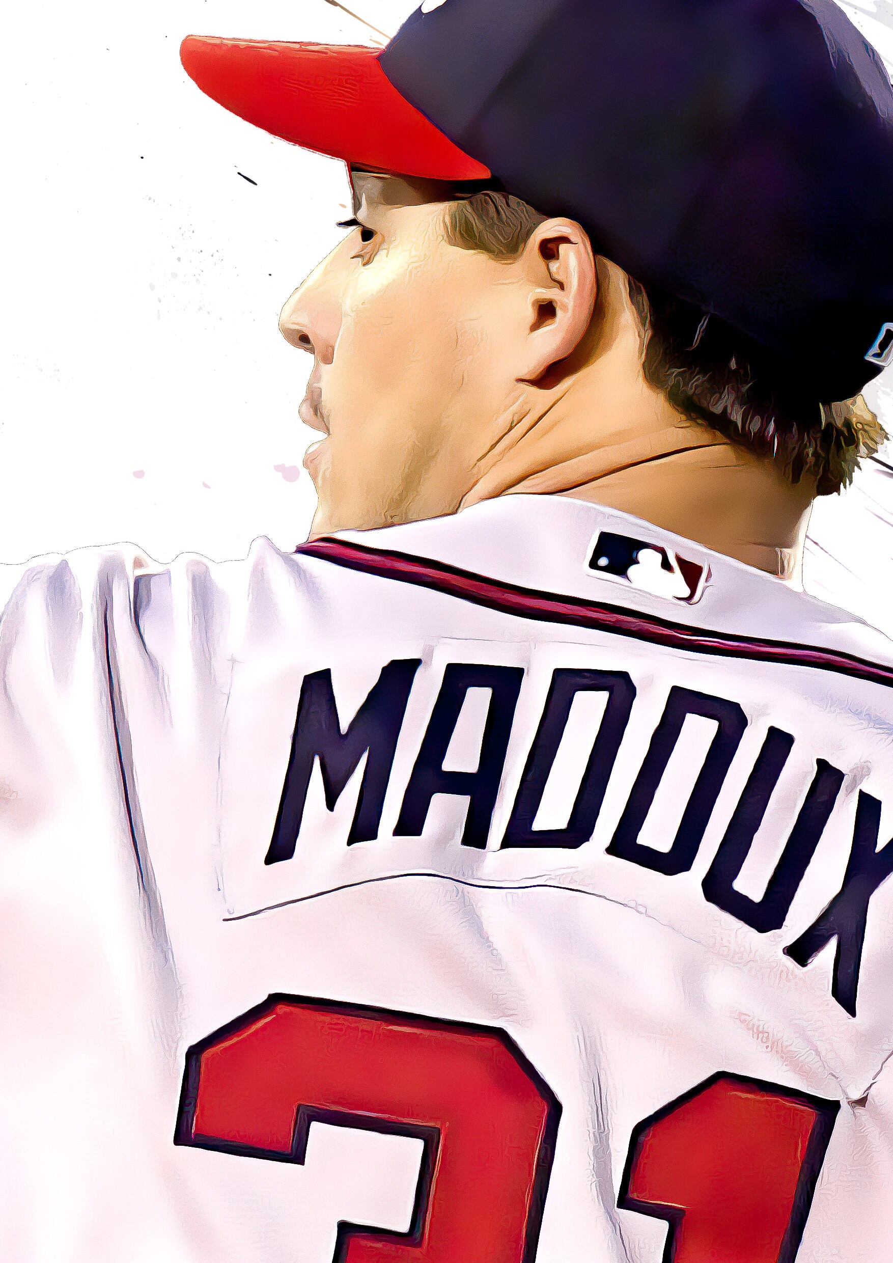 Greg Maddux Atlanta Braves Digital Download Printable | Etsy