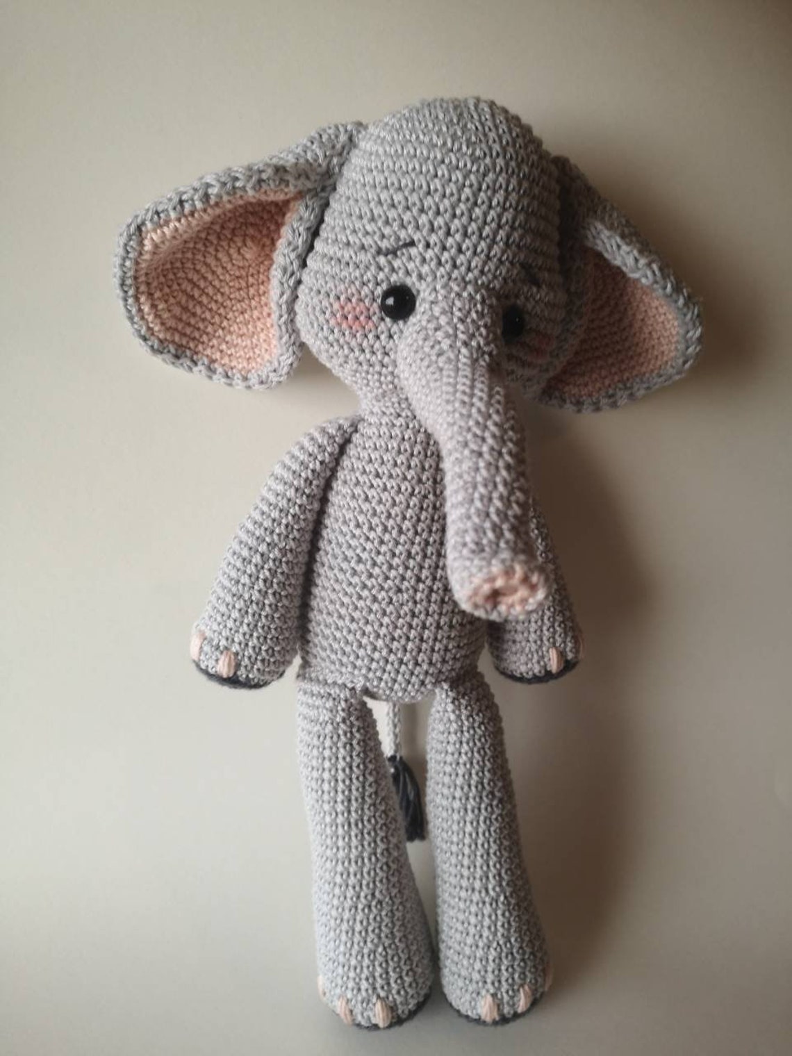 Nanni the Elephant Amigurumi Crochet Pattern by Lepelote | Etsy