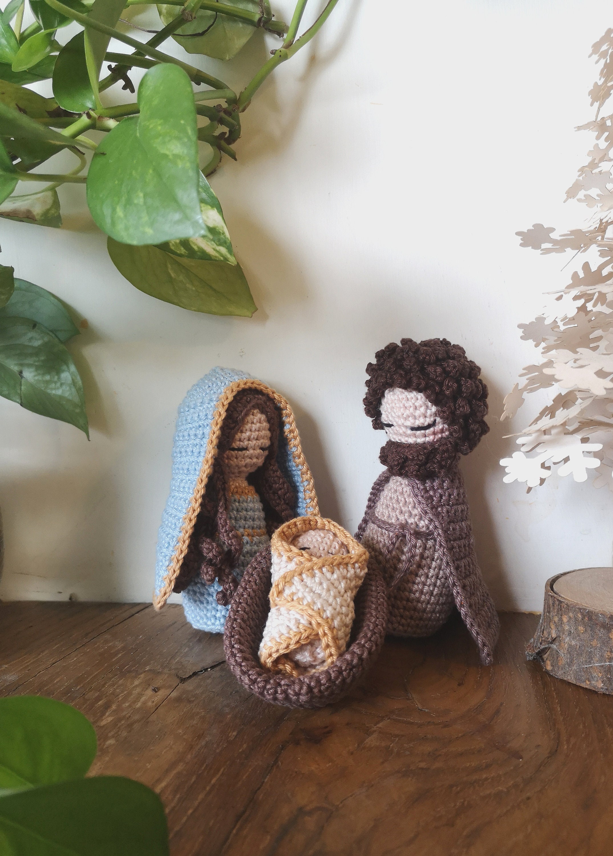 Nativity Amigurumi - PDF Crochet Pattern by Lepelote [EN] - Etsy