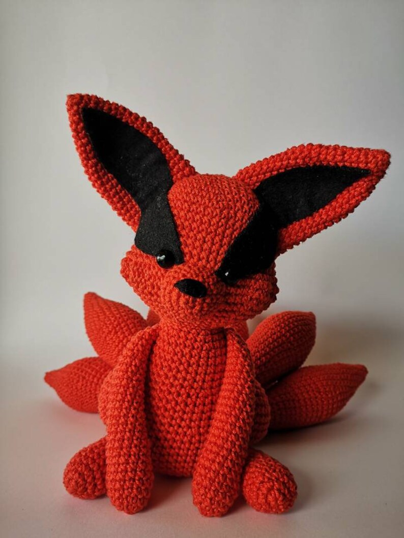 Курама амигуруми схема