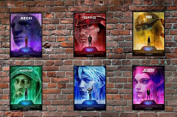 Ready Player One All Characters Parzival Art3mis Daito Sho - Etsy