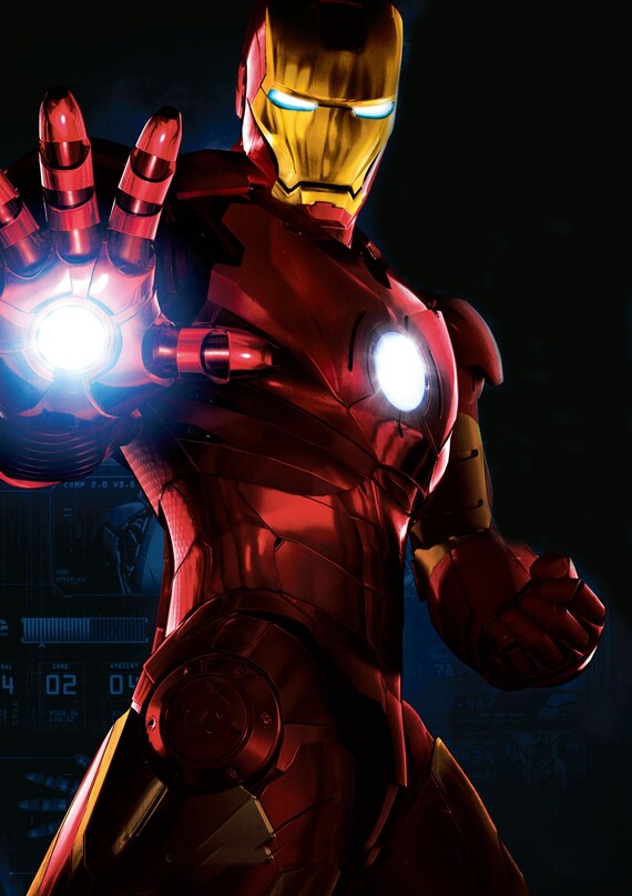 Iron Man Mark Iii Armor Suit Ready For Combat The Avengers Etsy