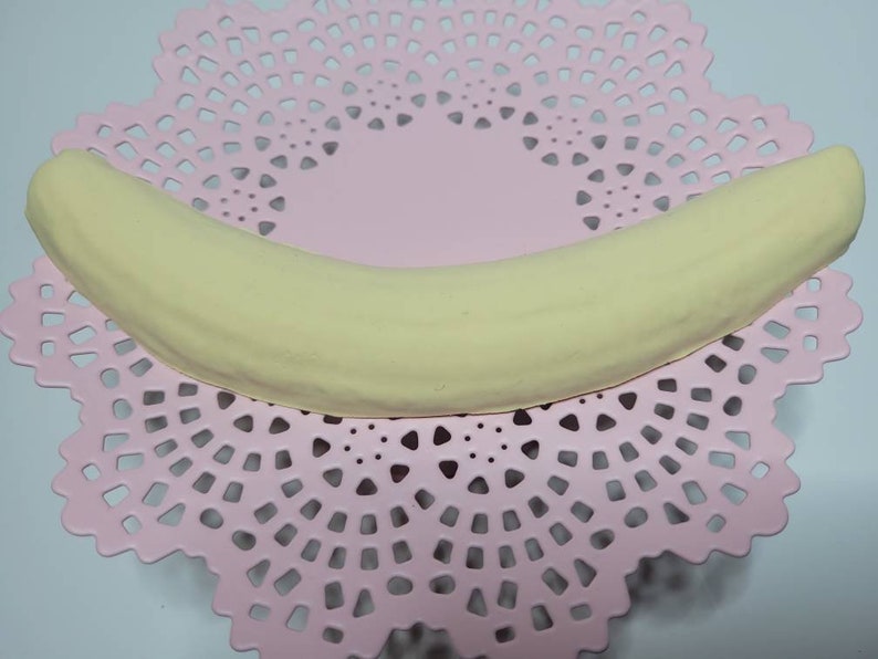 Fake Banana Fake Banana Half Perfect for Fake Banana Splits Etsy