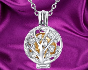 925 Sterling Silver Urn Necklace for Ashes Cremation Jewelry for Ashes of Loved Ones Keepsake