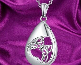 Butterfly Urn Necklace for Ashes 925 Sterling Silver Cremation Jewelry for Ashes of Loved Ones Keepsake