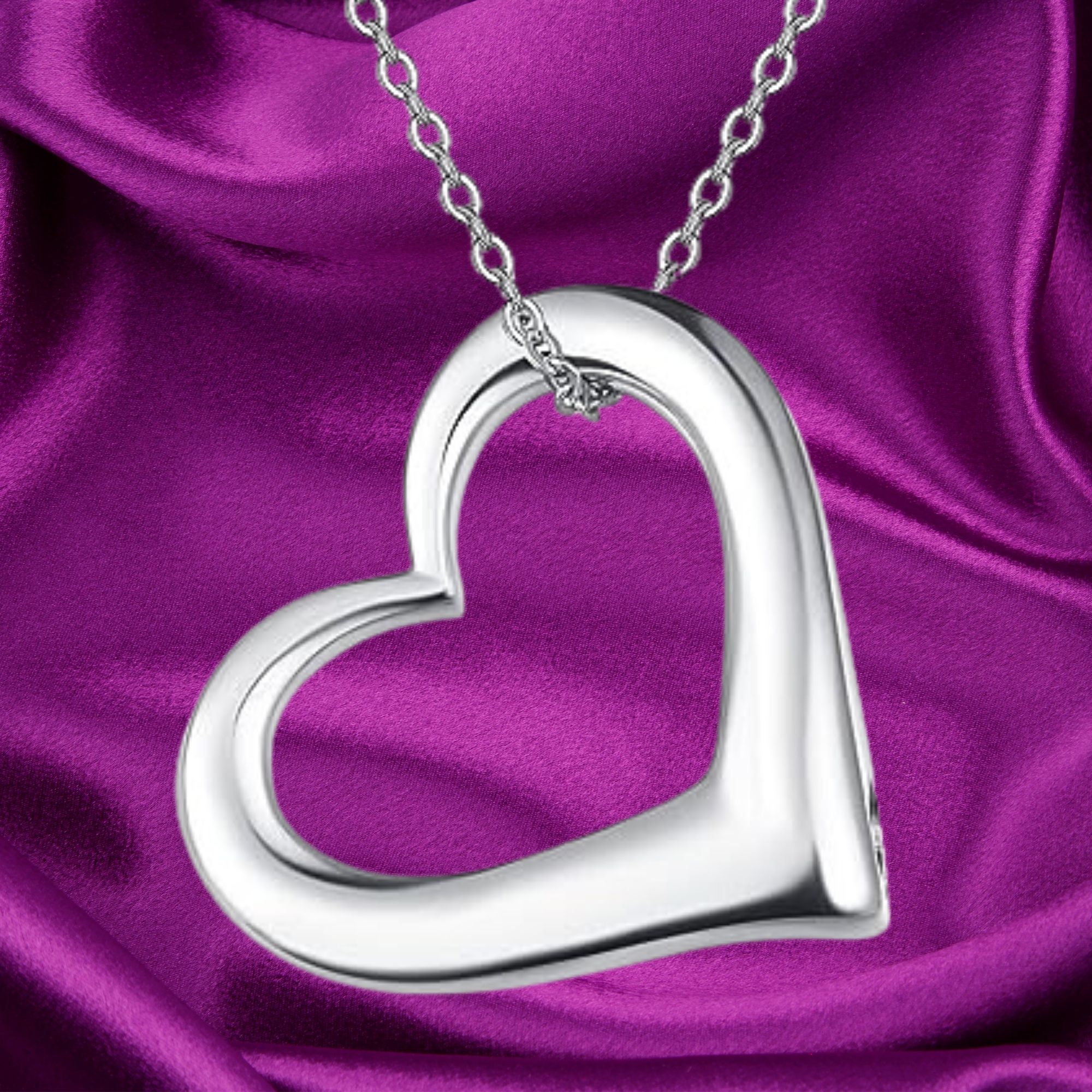 Collana Urna In Argento 925 A Forma Di Cuore Con Albero Della Vita - Gioiello Per Ceneri, Capelli, Ricordo Commemorativo Per Donne