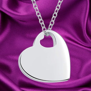 Urn Pendant Necklace 925 Sterling Silver Keepsake Memorial Heart Cremation Jewelry for Women