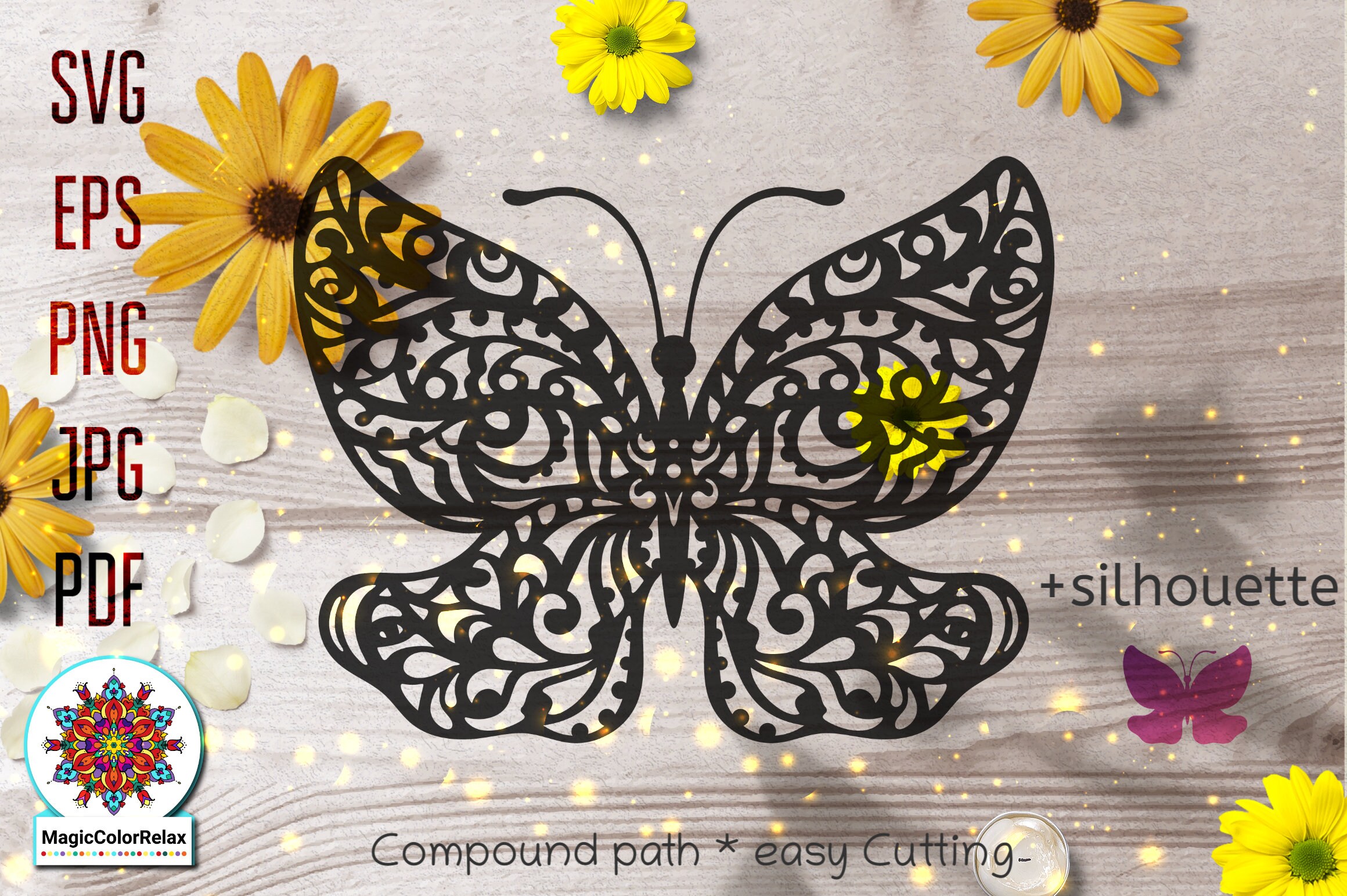 Free Free 80 Butterfly Zentangle Svg SVG PNG EPS DXF File