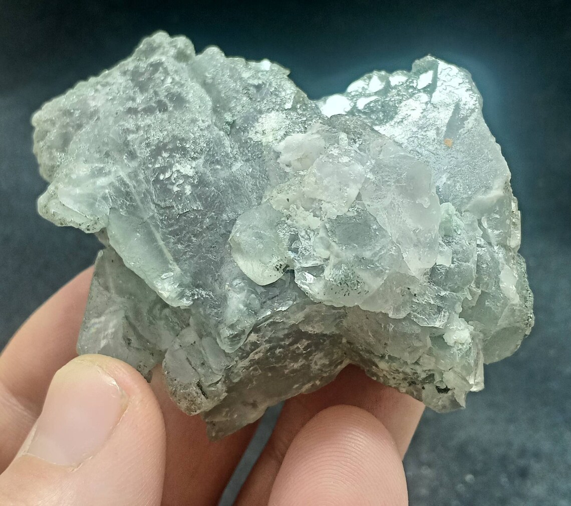 An Amazing Crystal of Light Green Color Apatite 162 Grams Etsy