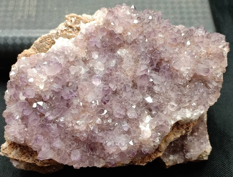 Single beautiful drusy Amethyst crystals Cluster specimens