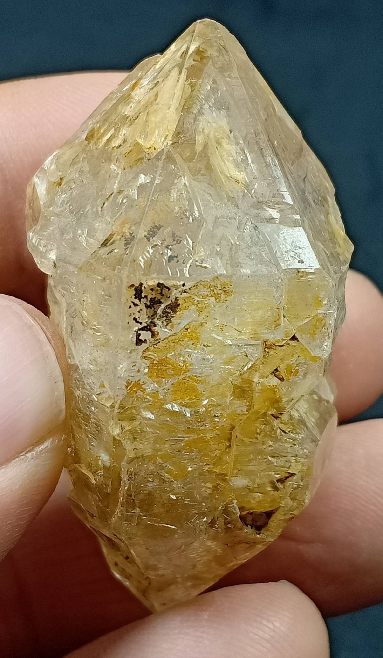 Single Double Terminated Fenster Quartz Crystal 46 Grams Etsy