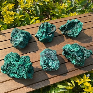 Natural Malachite Raw Crystal, Velvet Raw Malachite Stone, Fibrous Malachite Freeform, Malachite Specimen, Rough Malachite Stone