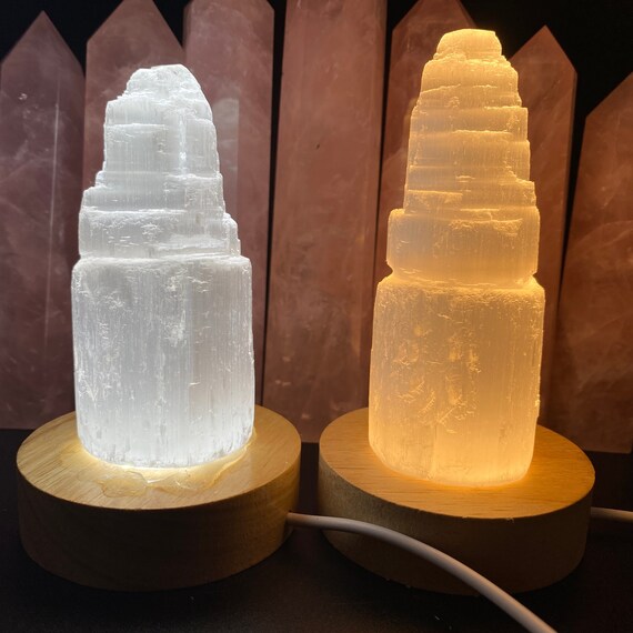 Selenite tower light deals