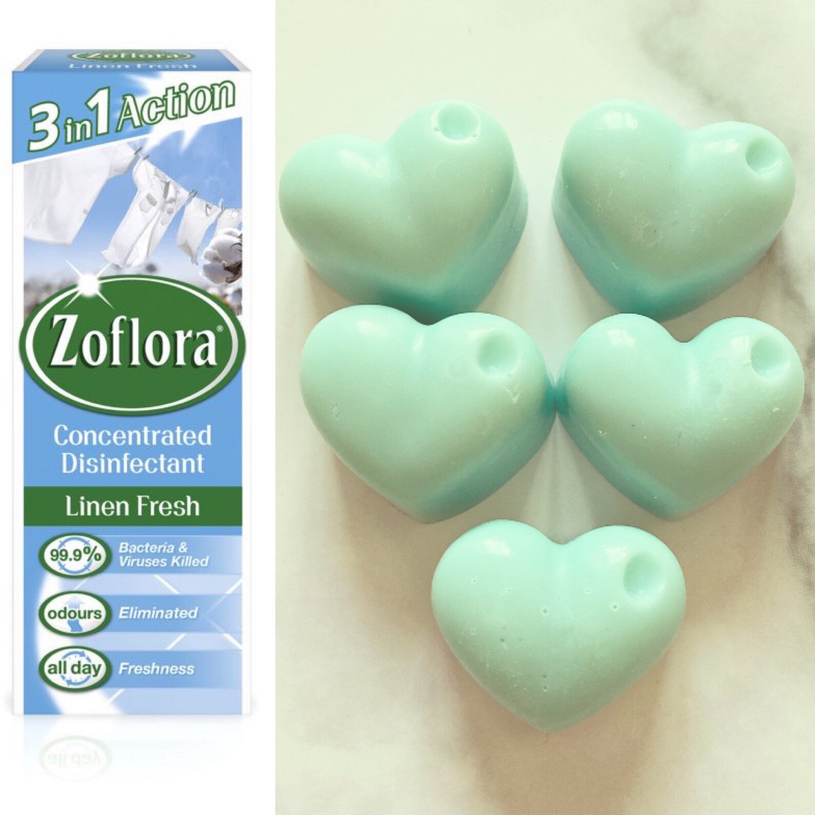 Zoflora Inspired Wax Melts Linen Fresh Etsy