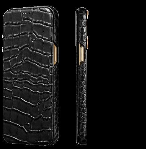 iPhone 15 Pro Max Phone Case, Calf Leather, Crocodile Texture – VELANTE  Officiale®