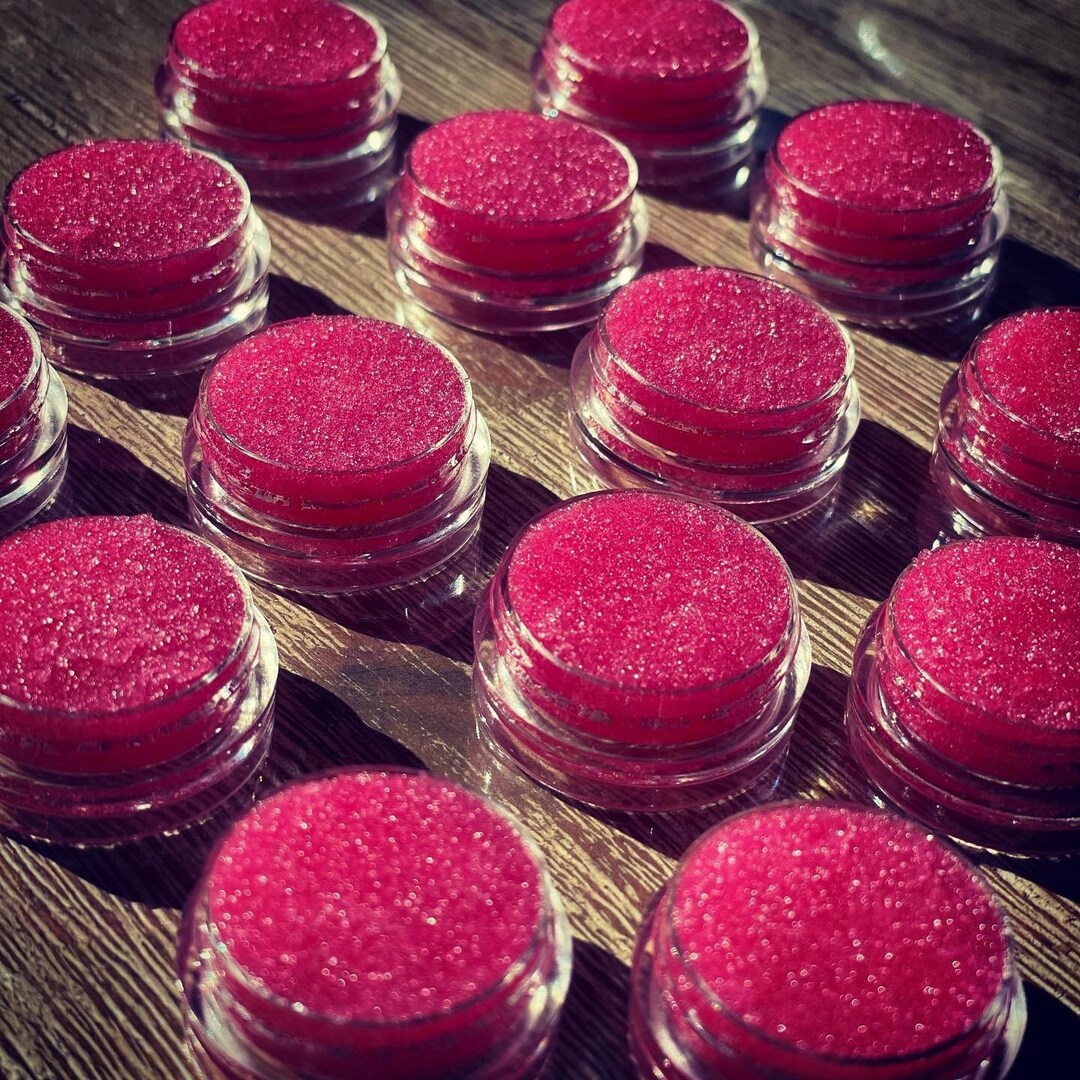 Edible Raspberry Lip Scrub Etsy