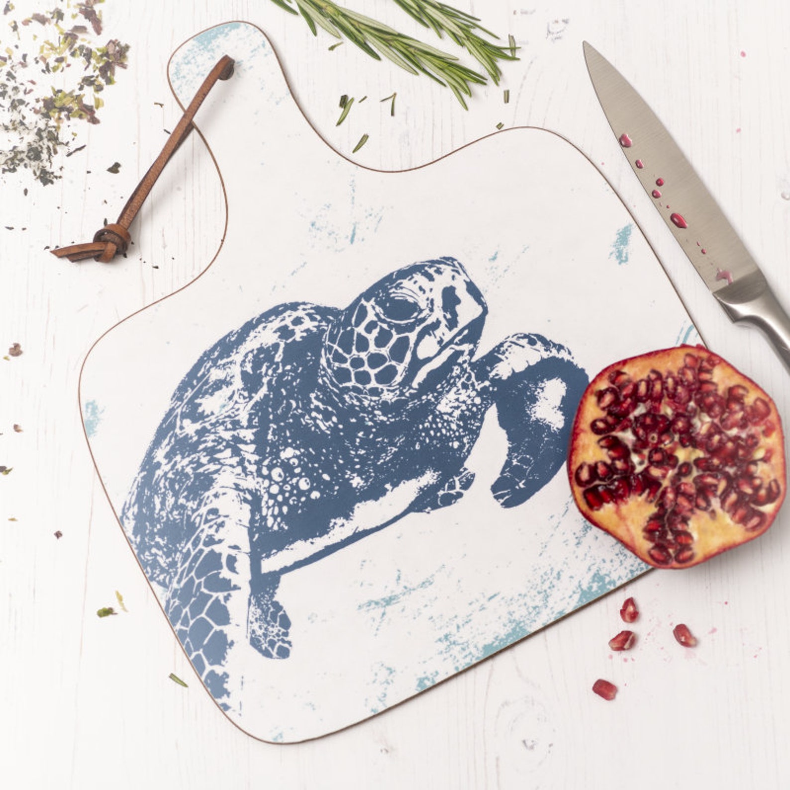 Turtle Design Melamine Chopping Board Cheese Board Etsy