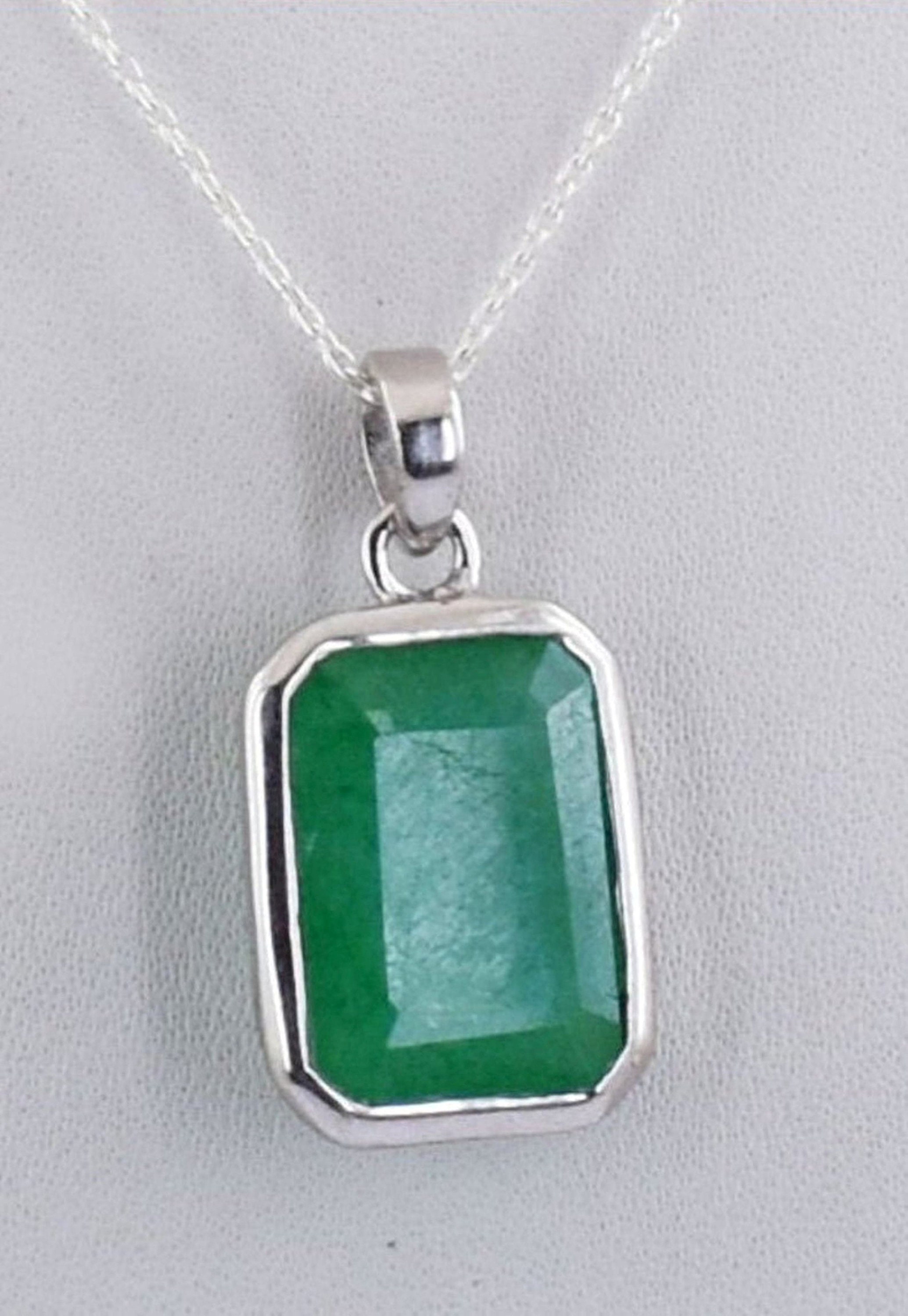 Panna stone necklace discount
