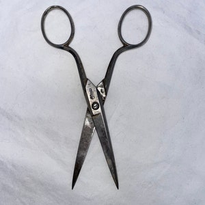 Huge Vintage Scissors or Shears, Goodrich BY Clauss, USA, Aged