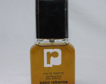 Vintage Paco Rabanne Eau De Toilette Spray 90ml 99% Full